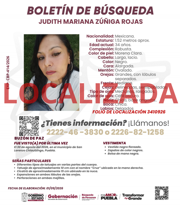 Judith Mariana Z&uacute;&ntilde;iga Rojas