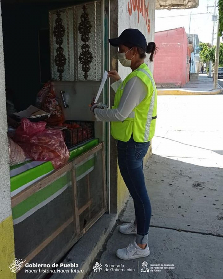 Esta tarde realizamos Acciones de Búsqueda de Personas Desaparecidas o No Localizadas en el municipio de Tehuacán en colaboración con Guardia Nacional, familiares de víctimas y autoridades de dicho municipio.