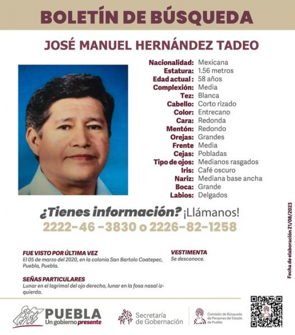 José Manuel Hernández Tadeo.