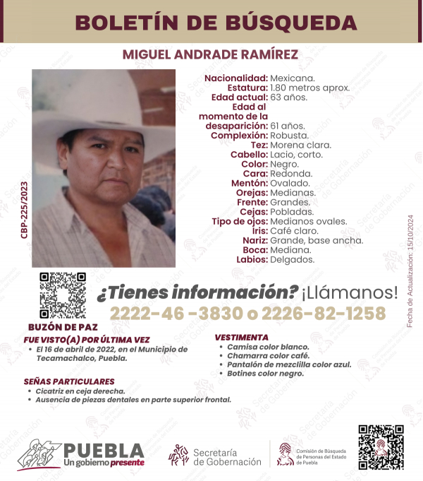 Miguel Andrade Ramírez - ACTUALIZACIÓN