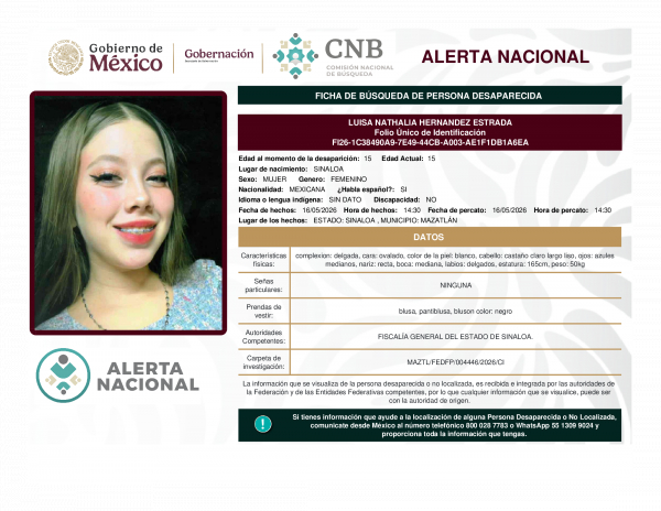 LUISA NATHALIA HERNANDEZ ESTRADA