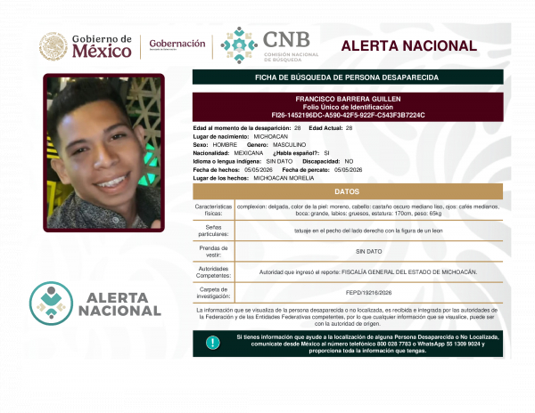 FRANCISCO BARRERA GUILLEN