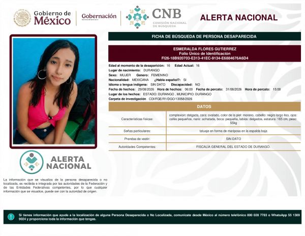 ESMERALDA FLORES GUTIERREZ