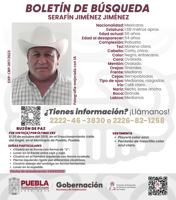Serafín Jiménez Jiménez - ACTUALIZACIÓN