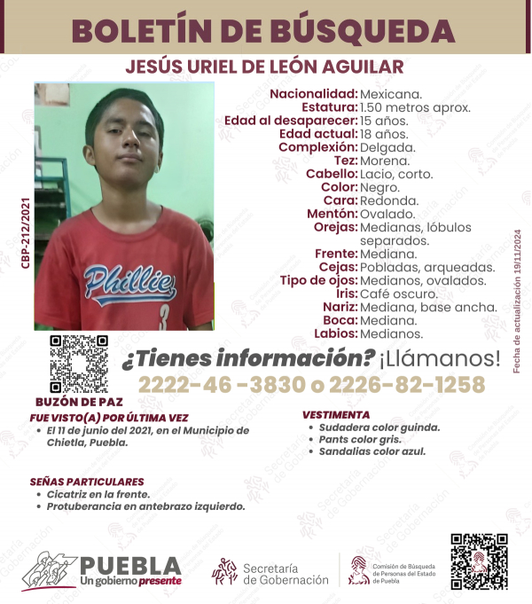 Jesús Uriel de León Aguilar - ACTUALIZACIÓN