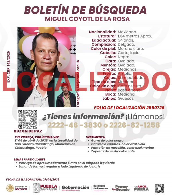 Miguel Coyotl De La Rosa