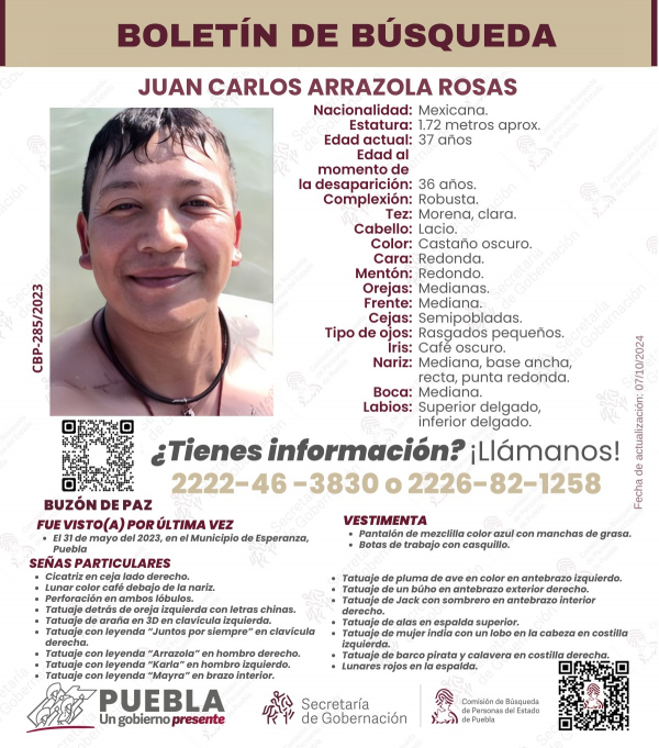 Juan Carlos Arrazola Rosas - ACTUALIZACIÓN