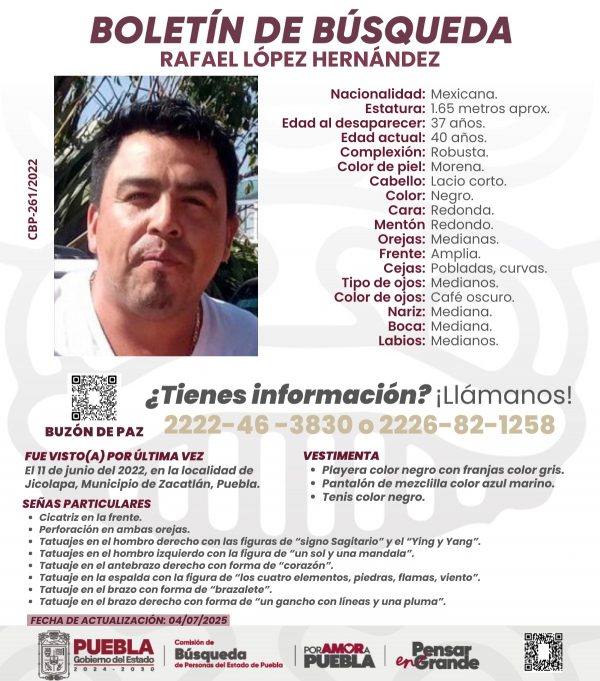 Rafael López Hernández - ACTUALIZACIÓN