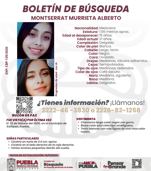 Montserrat Murrieta Alberto - Actualización
