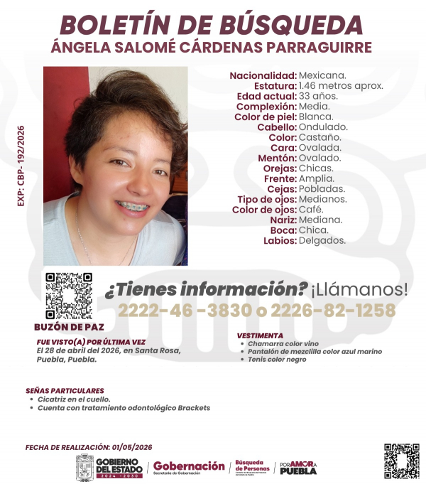 &Aacute;ngela Salom&eacute; C&aacute;rdenas Parraguirre