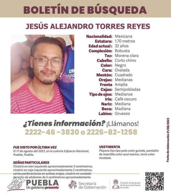 Jesús Alejandro Torres Reyes.