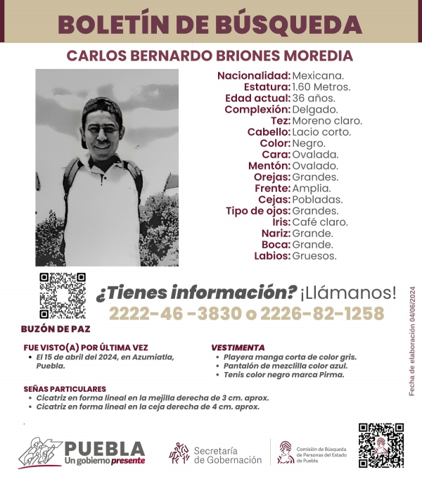 Carlos Bernardo Briones Moredia