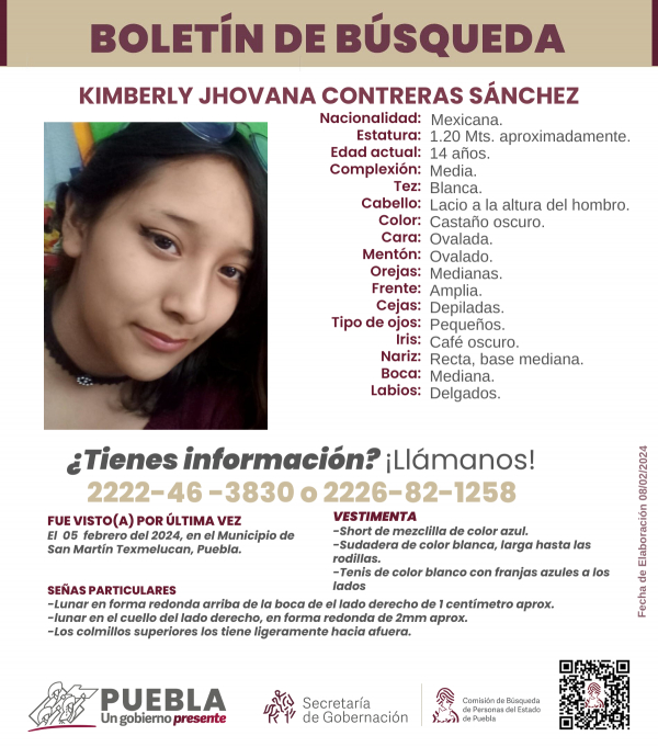 Kimberly Jhovana Contreras Sánchez