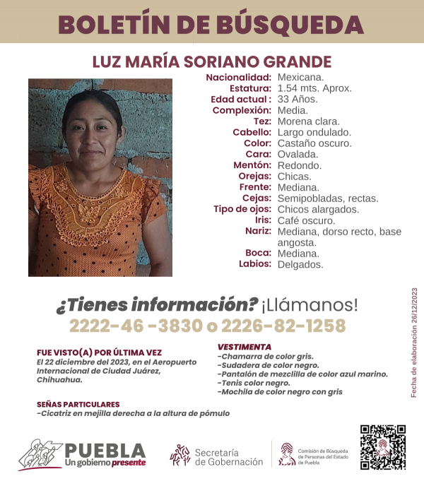 Luz María Soriano Grande
