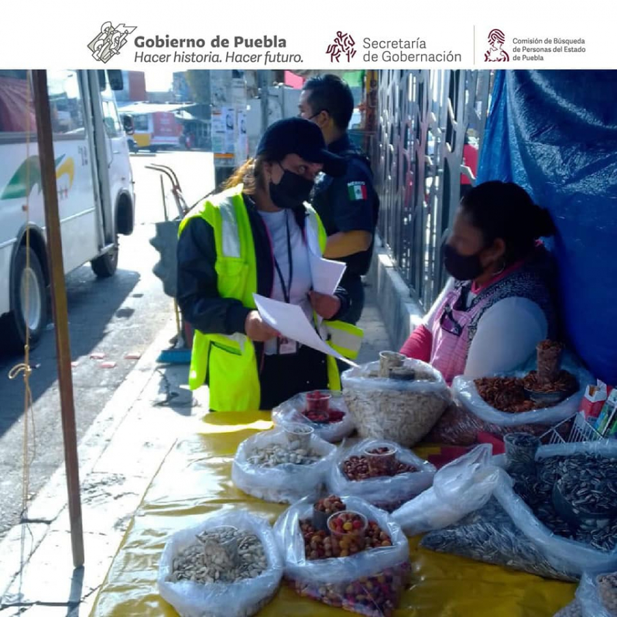 Como parte de nuestro trabajo realizamos Acciones de Búsqueda de Personas Desaparecidas o No Localizadas en las colonias Cleotilde Torres y Veinte de Noviembre, Puebla, Puebla.
