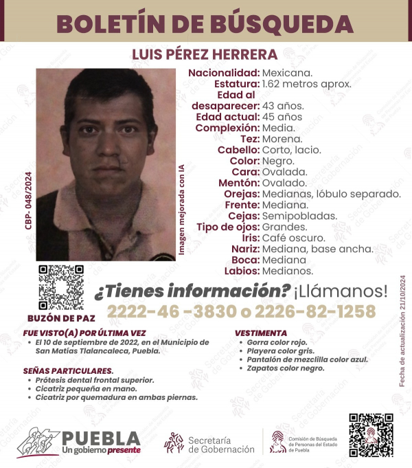 Luis Pérez Herrera - ACTUALIZACIÓN