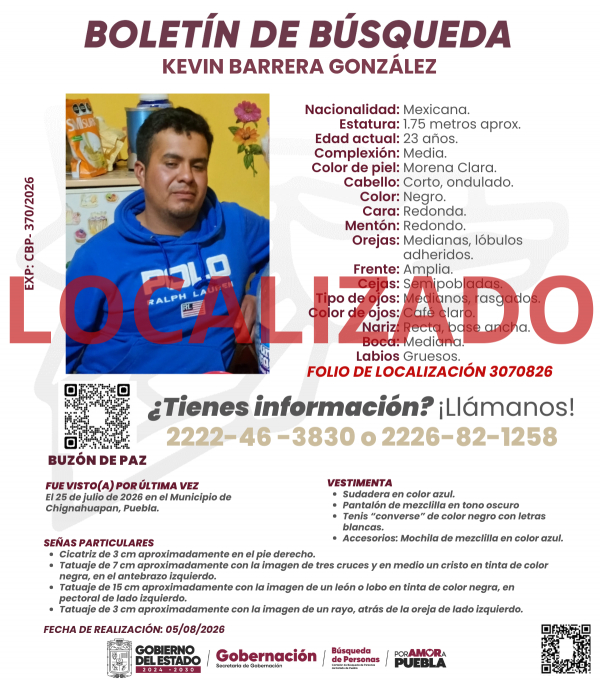 Kevin Barrera Gonz&aacute;lez