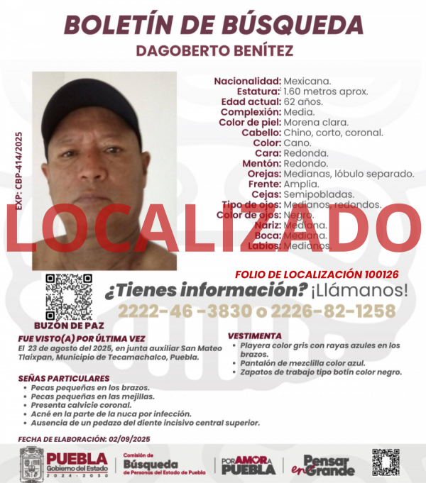 Dagoberto Ben&iacute;tez