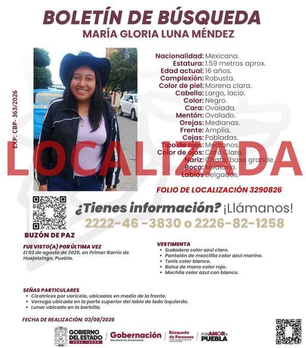 Mar&iacute;a Gloria Luna M&eacute;ndez
