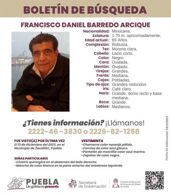 Francisco Daniel Barredo Arcique