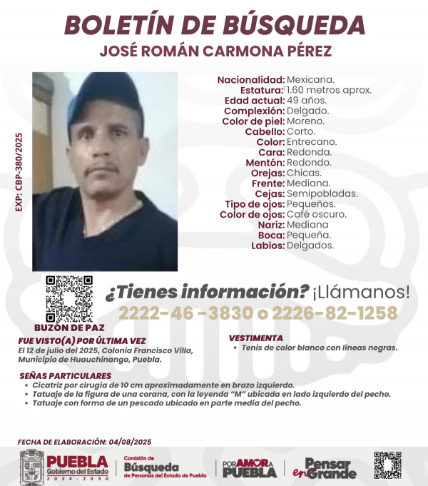 José Román Carmona Pérez