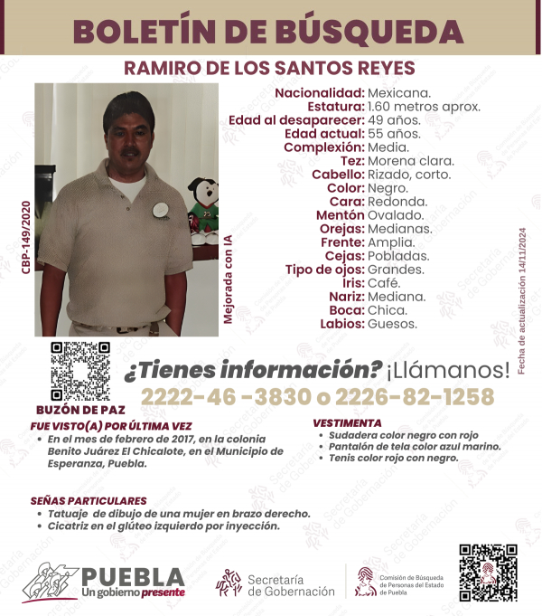 Ramiro de los Santos Reyes - ACTUALIZACIÓN