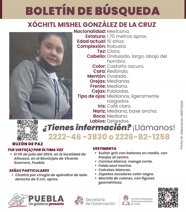 Xóchitl Mishel González de la Cruz