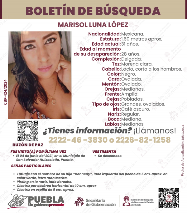 Marisol Luna López - ACTUALIZACIÓN