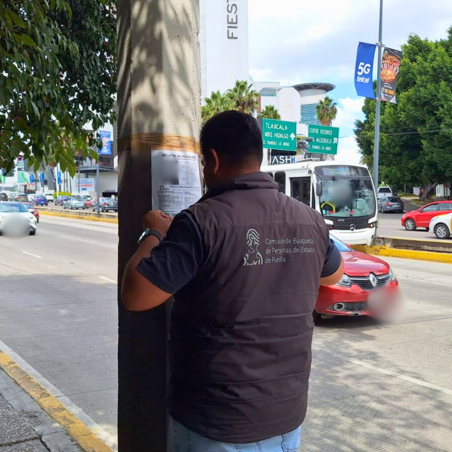Como parte de nuestro trabajo realizamos Acciones de Búsqueda de Personas Desaparecidas en el Municipio de San Pedro Cholula, en coordinación con autoridades Federales, Estatales, Municipales y familiares