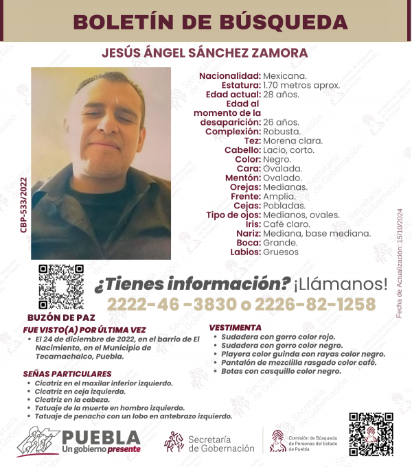 Jesús Ángel Sánchez Zamora - ACTUALIZACIÓN