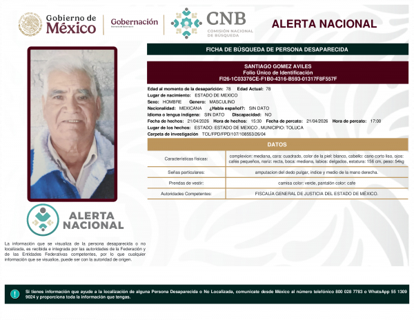 SANTIAGO GOMEZ AVILES