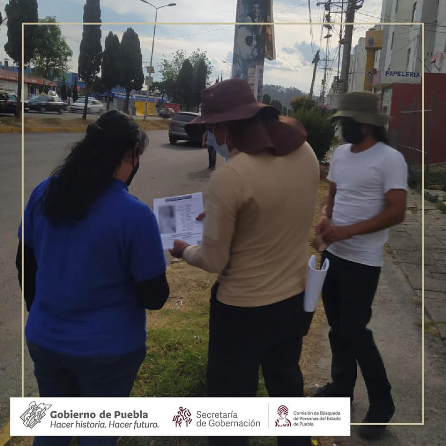 Esta tarde como parte de nuestra labor, realizamos Acciones de Búsqueda de Personas Desaparecidas en los alrededores de la colonia Bosques de San Sebastián y el fraccionamiento Hacienda Los Capulines I, de la ciudad de Puebla.