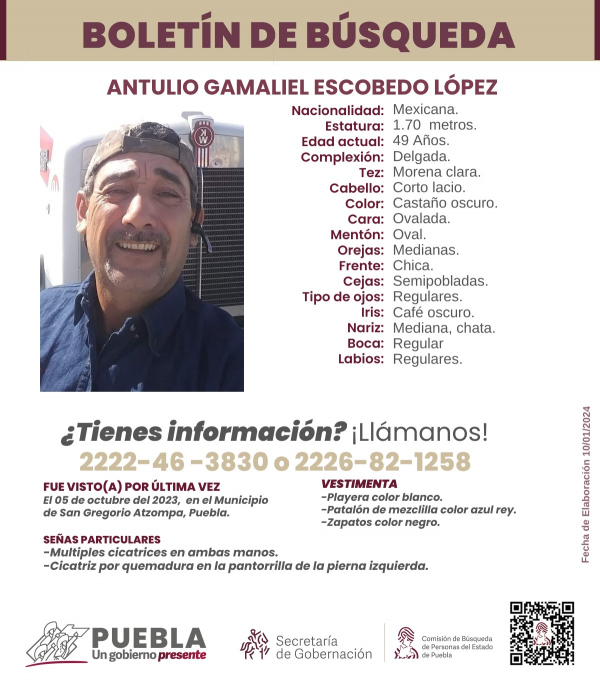 Antulio Gamaliel Escobedo López