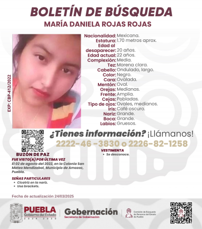 María Daniela Rojas Rojas - ACTUALIZACIÓN