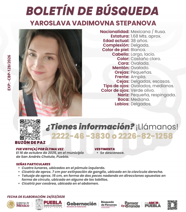 Yaroslava Vadimovna Stepanova