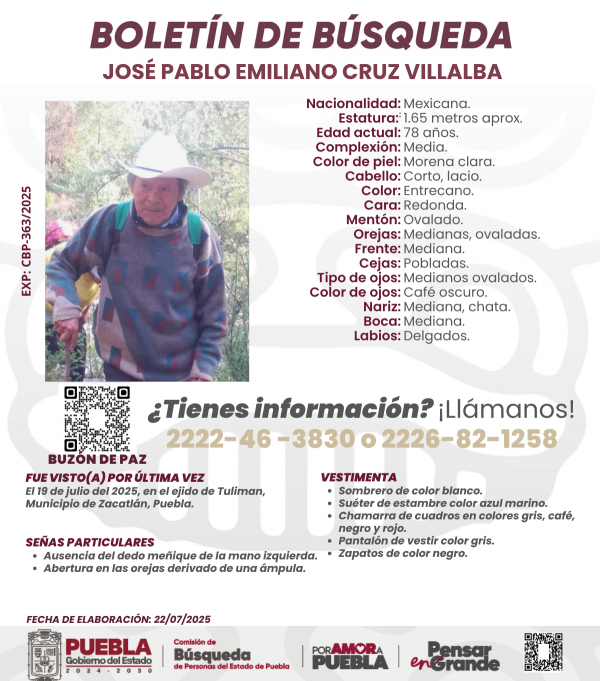 Jos&eacute; Pablo Emiliano Cruz Villalba