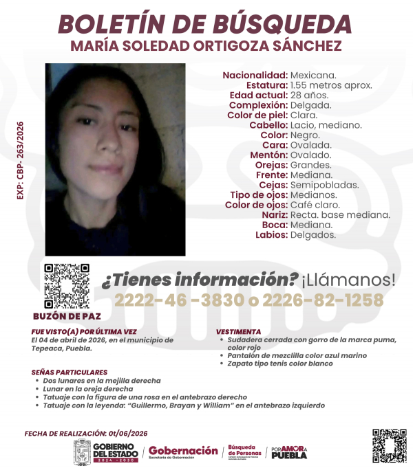 Mar&iacute;a Soledad Ortigoza S&aacute;nchez
