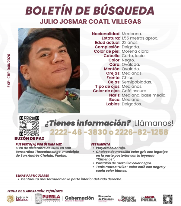Julio Josmar Coatl Villegas