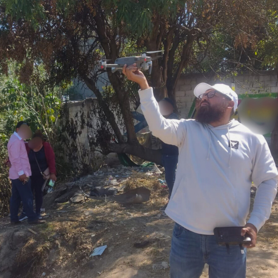 Como parte de nuestro trabajo realizamos Acciones de Búsqueda de Personas Desaparecidas en el Municipio de Coronango, en coordinación con autoridades Federales, Estatales, Municipales y familiares