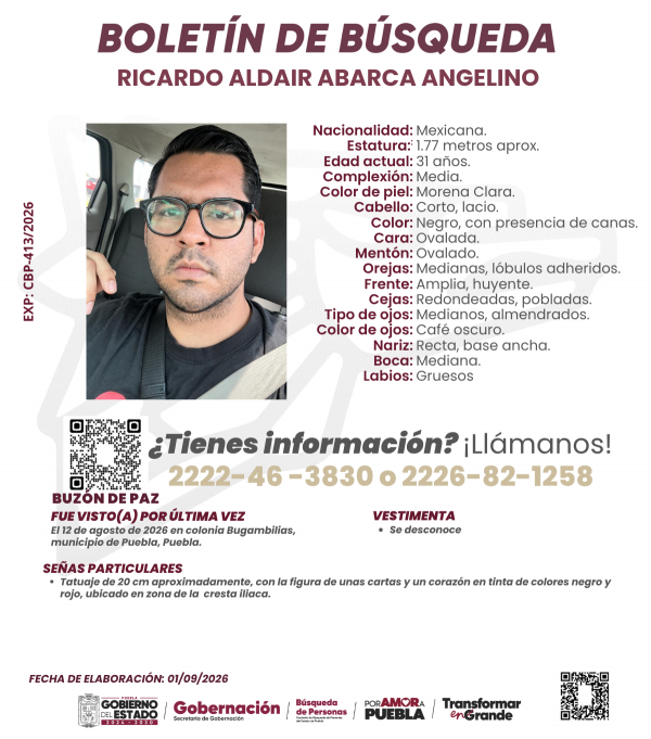 Ricardo Aldair Abarca Angelino