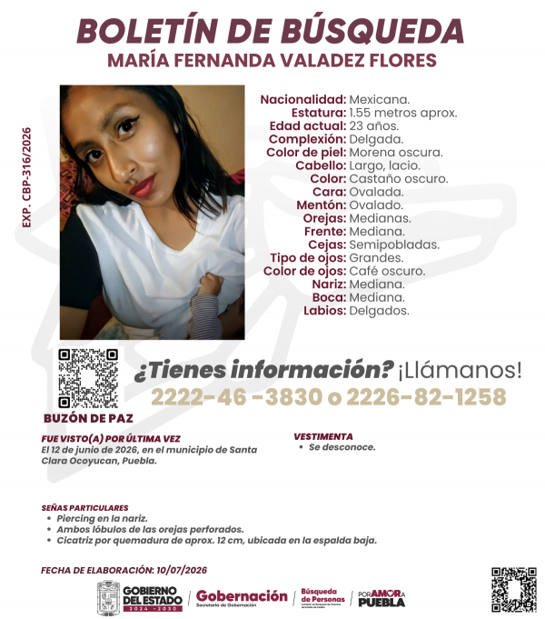 Mar&iacute;a Fernanda Valadez Flores