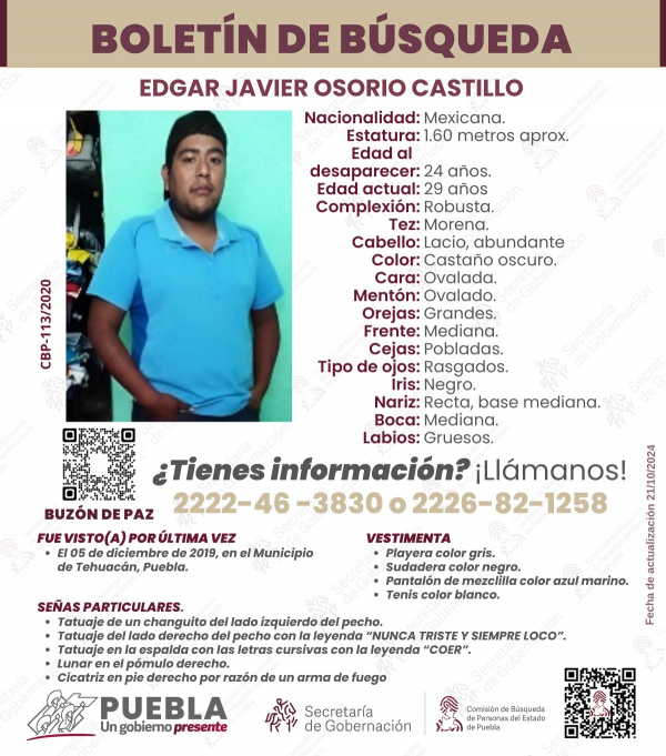 Edgar Javier Osorio Castillo - ACTUALIZACIÓN