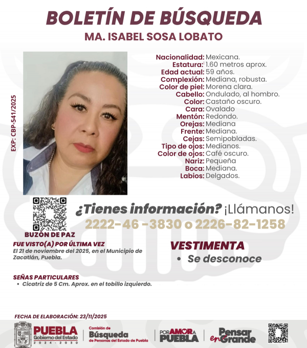 María Isabel Sosa Lobato