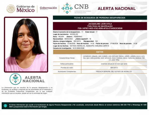 JACQUELINE LEON AVILA