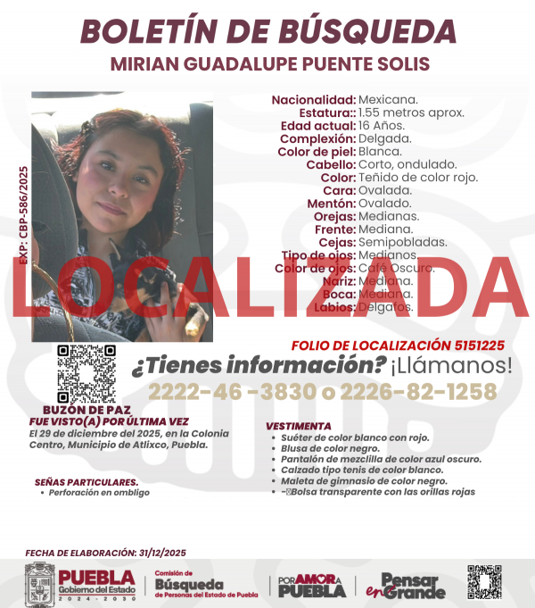 Mirian Guadalupe  Puente Solis