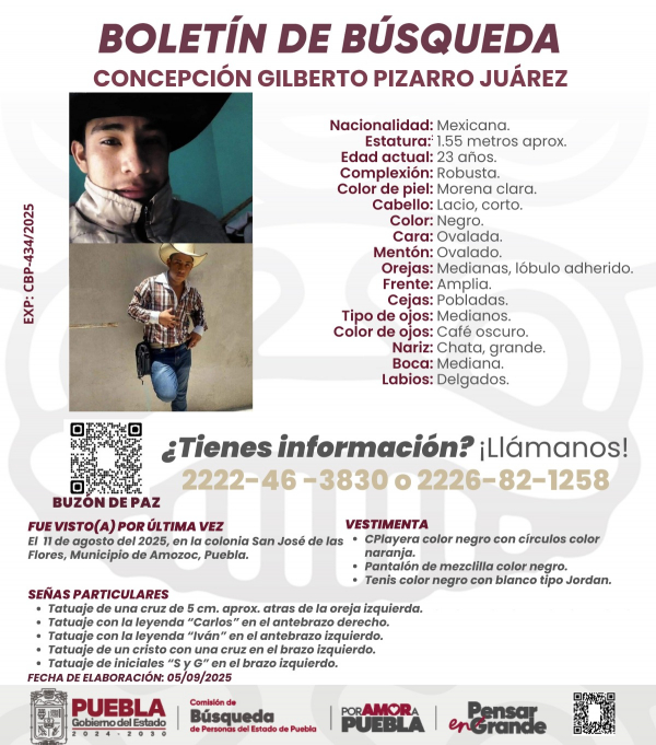 Concepción Gilberto Pizarro Juárez