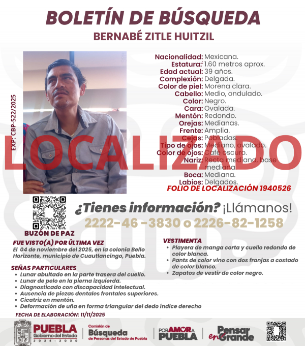 Bernab&eacute; Zitle Huitzil