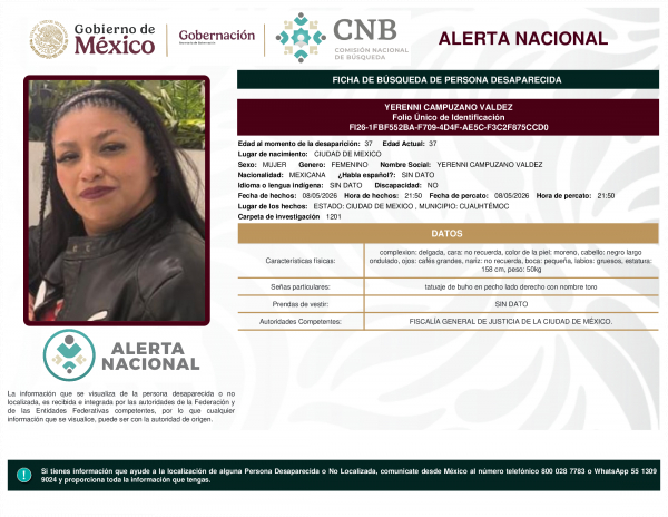 YERENNI CAMPUZANO VALDEZ