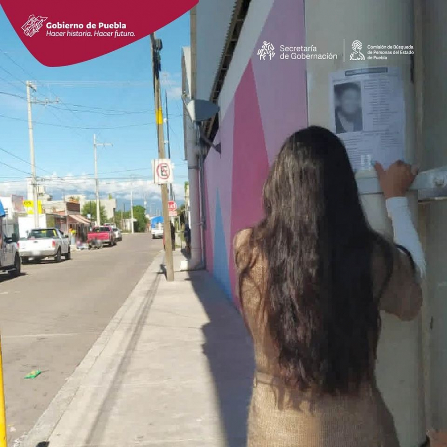 Como parte de nuestro trabajo, realizamos Acciones de Búsqueda de Personas Desaparecidas o No Localizadas en el municipio de San Pedro Cholula, Puebla.