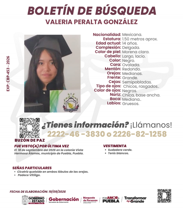 Valeria Peralta Gonz&aacute;lez